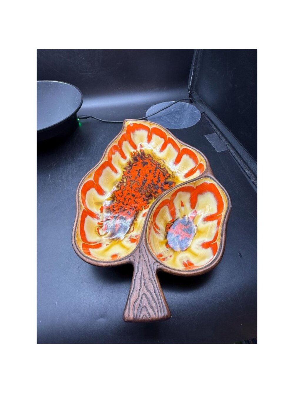 MCM Treasure Craft Chip N Dip Dish